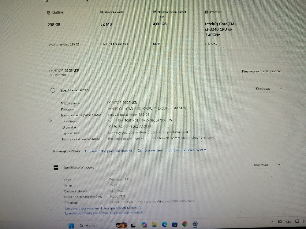 PC Dell Optiplex 7010-Win 11 - 3