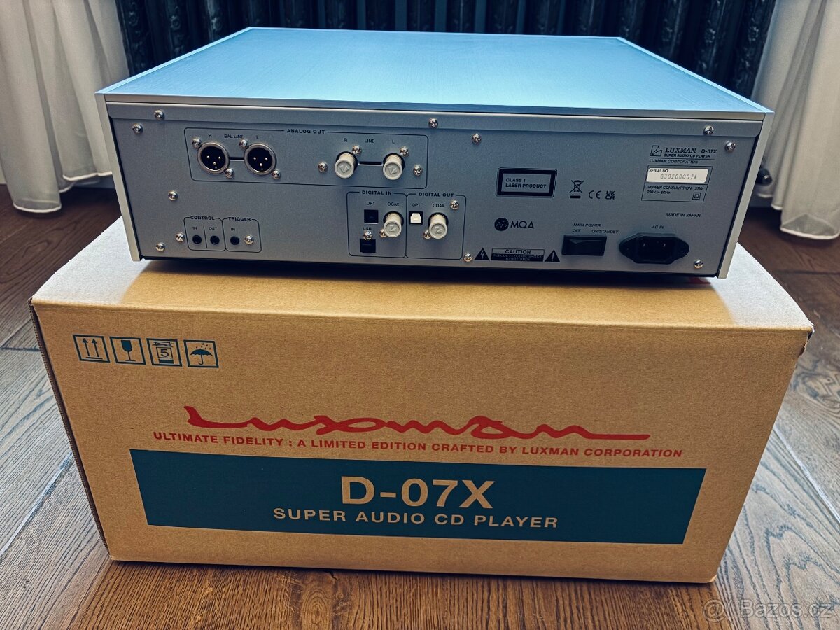 SACD Luxman D-07X - 3