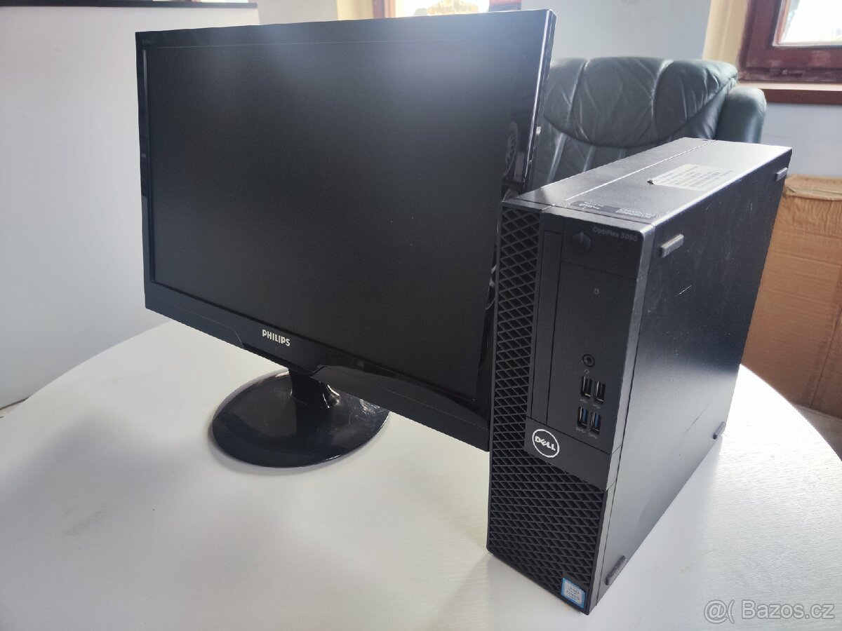 Dell Optiplex 3050 ssf s LED FullHD monitorem - 3