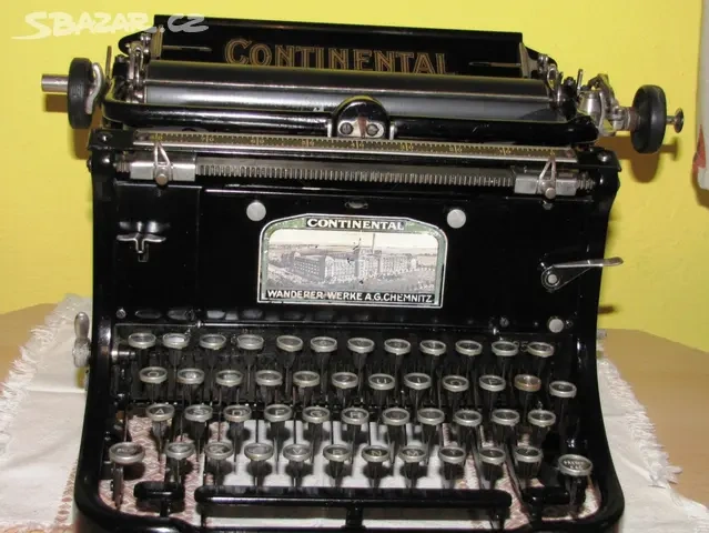 Psací stroj CONTINENTAL - 3