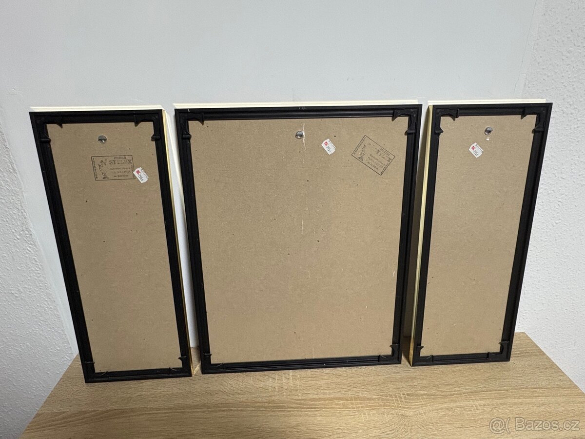 Retro Třídílný obraz/ triptych - 3