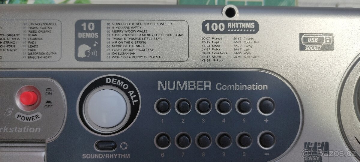 Elektrické klávesy Bontempi 165415 - 3