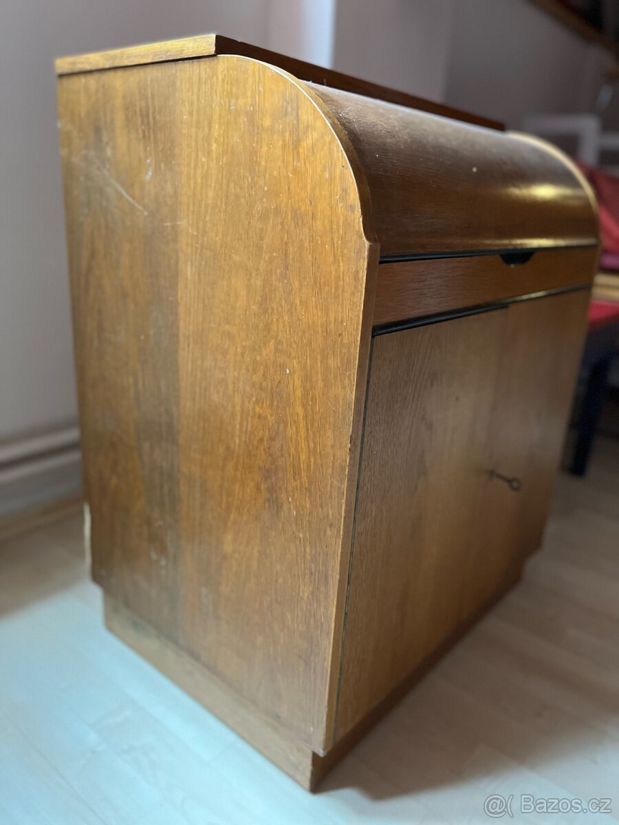 Rádio Máj 620A z roku 1955 + gramofon + skříňka - 3