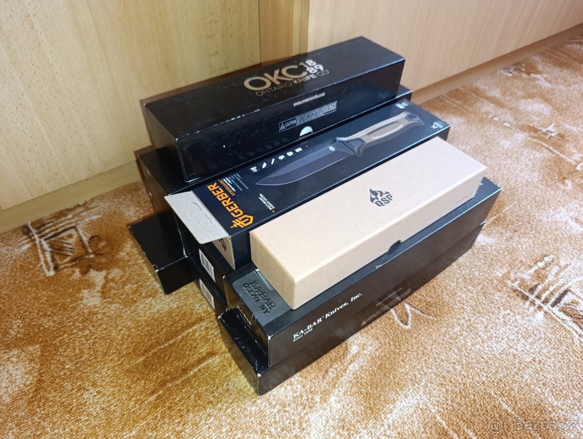 KRABICE OD NOŽŮ, DOPLŇKY, POUZDRO ATD. - 3