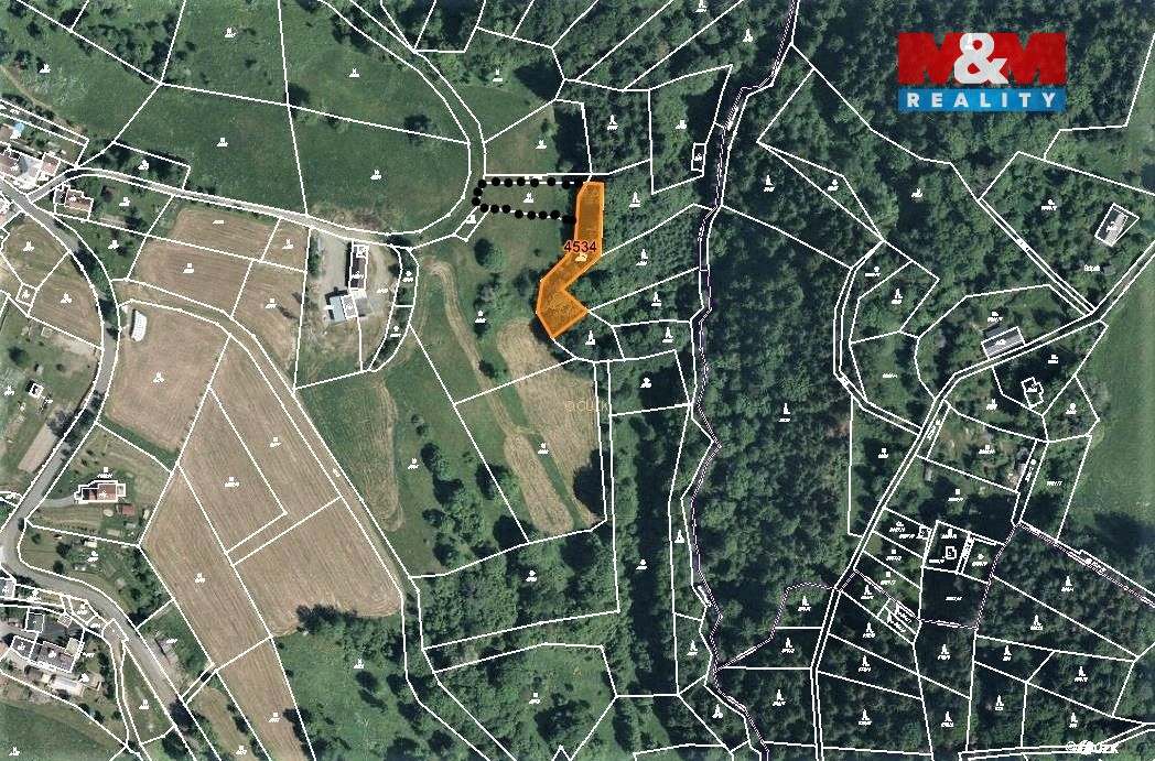 Prodej louky a lesa, 1670 m², Koberovy - 3