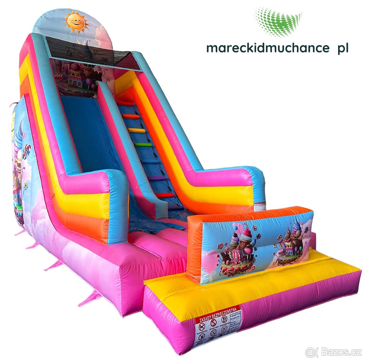 Nafukovací skluzavka nafukovací skluzavky nafukovačky - 3