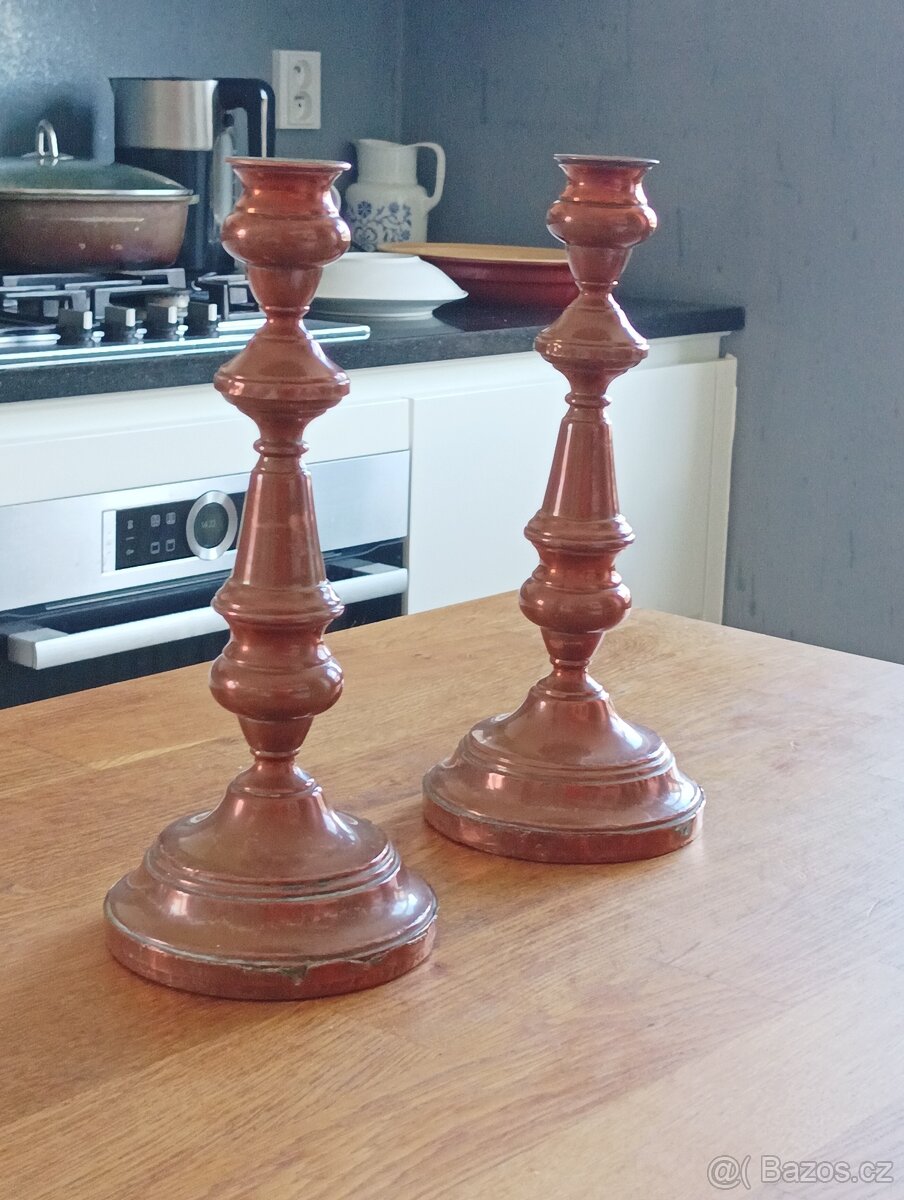 POMĚDĚNÉ PÁROVÉ SVÍCNY - 3