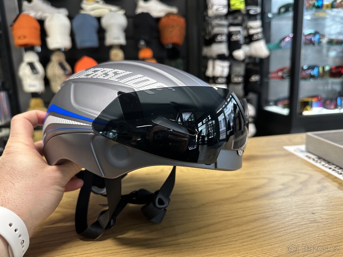 Cyklo, inline Aero přilba Powerslide Race Wind, magnet brýle - 3