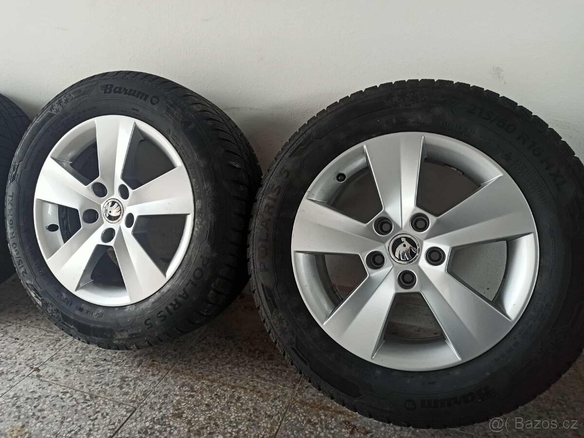 Zimní sada ALU kol Nyota R16" SUPERB III + 215/60/R16" BAR - 3