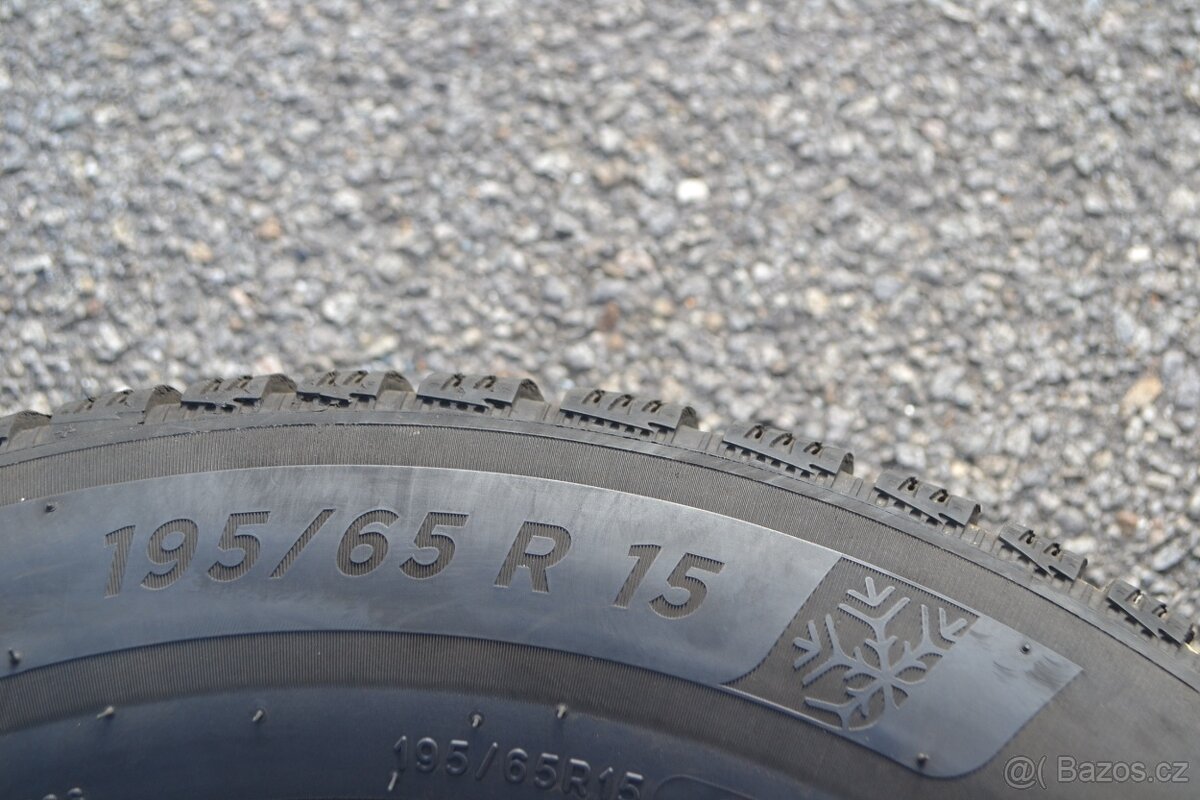 ZÁNOVNÍ sada 4ks zimní kola Š.Octavia II, III+Michelin Alpin - 3