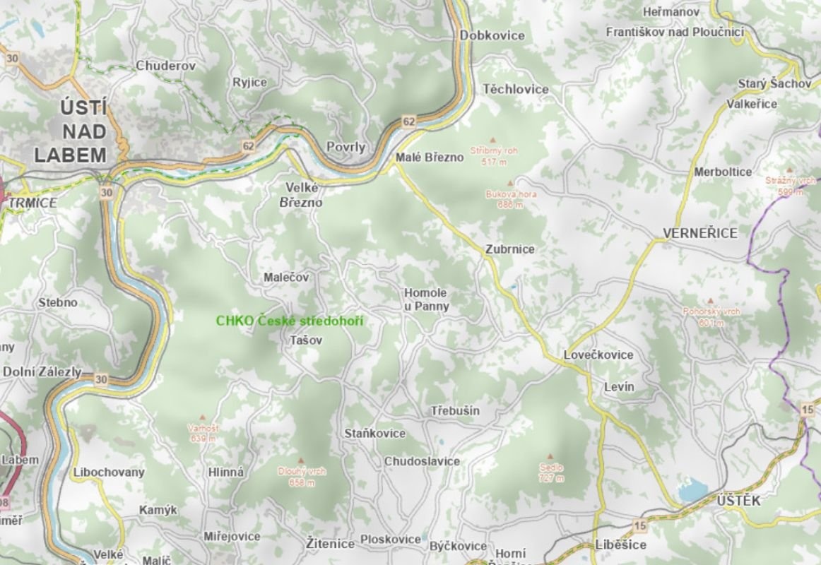 Prodej lesu v k.ú. Knínice u Touchořin - 3