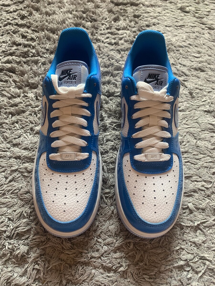 Nike Air Force 1 Low Blue Patent - 3