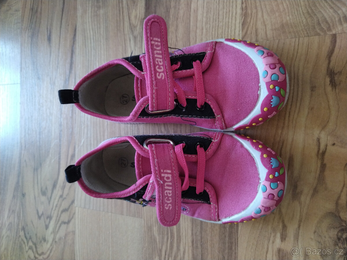 Plátěné tenisky 27 - 3