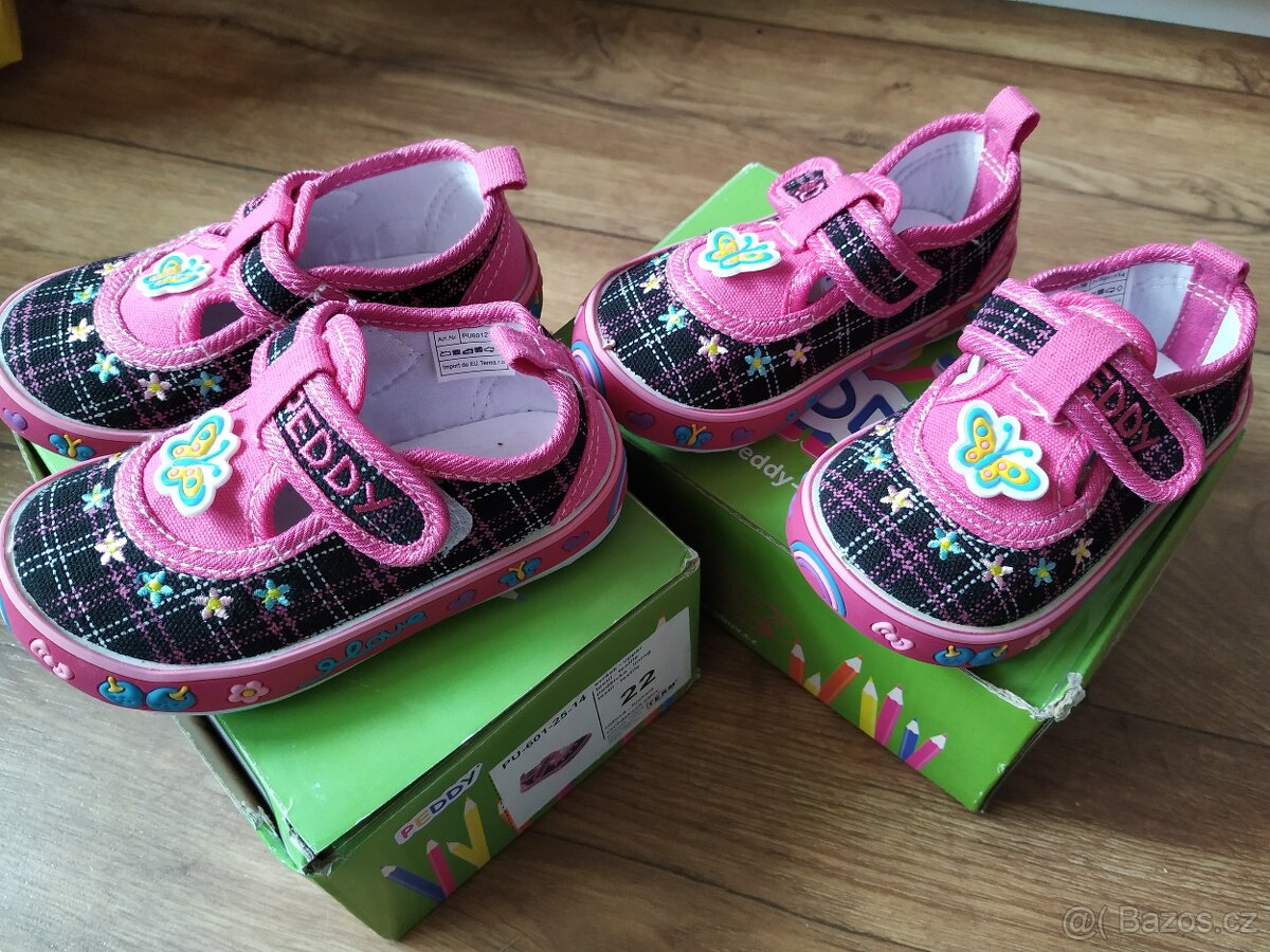 Bačkůrky / sandále Peddy, vel. 22 - 3