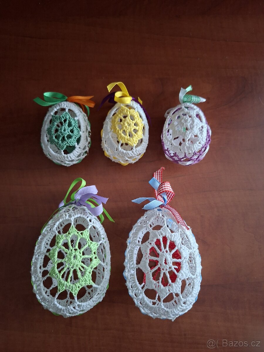 Velikonoční háčkovaná vajíčka - 3