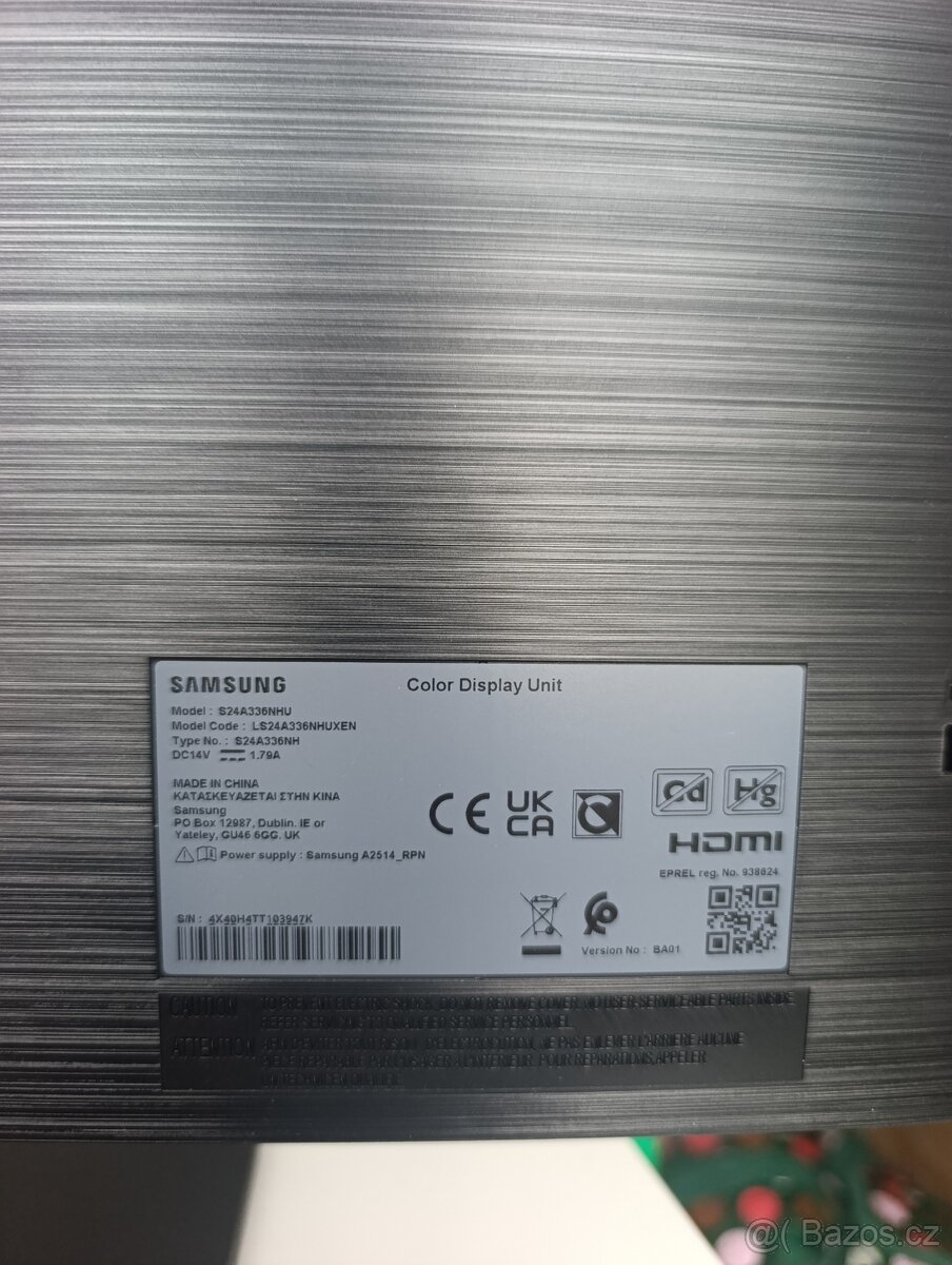 Samsung S33A 24" 60cm úhlopříčka - 3