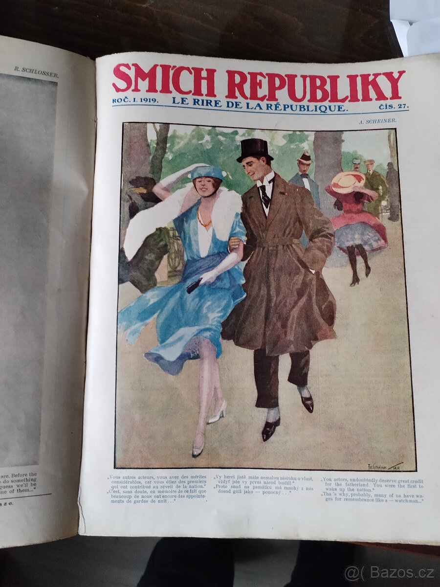 časopisy Smích republiky 1919 - 3