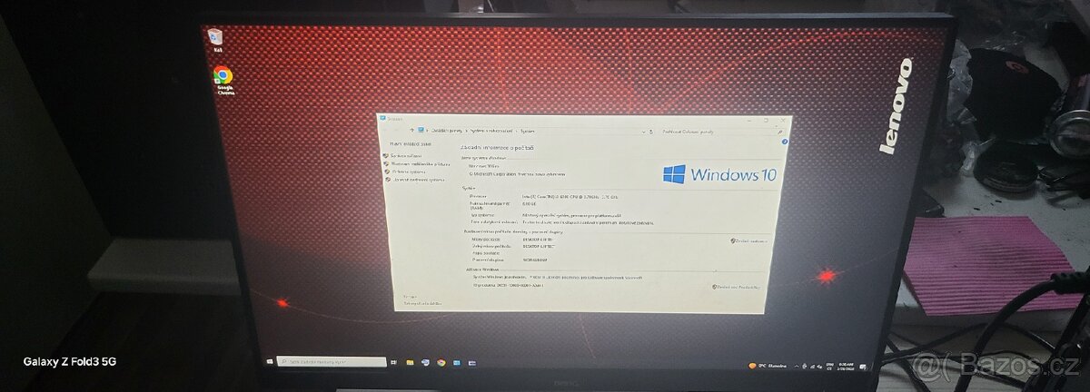 PC Lenovo i3-6.gen /8GB DDR4/256GB SSD - 3