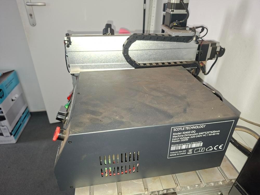 CNC Frézka 3040 Z-DQ 3D - 3