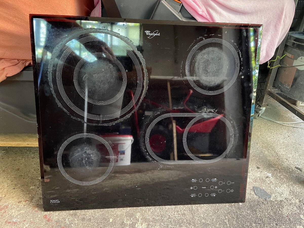 Sklokeramická deska Whirpool 6,3 kW - 3