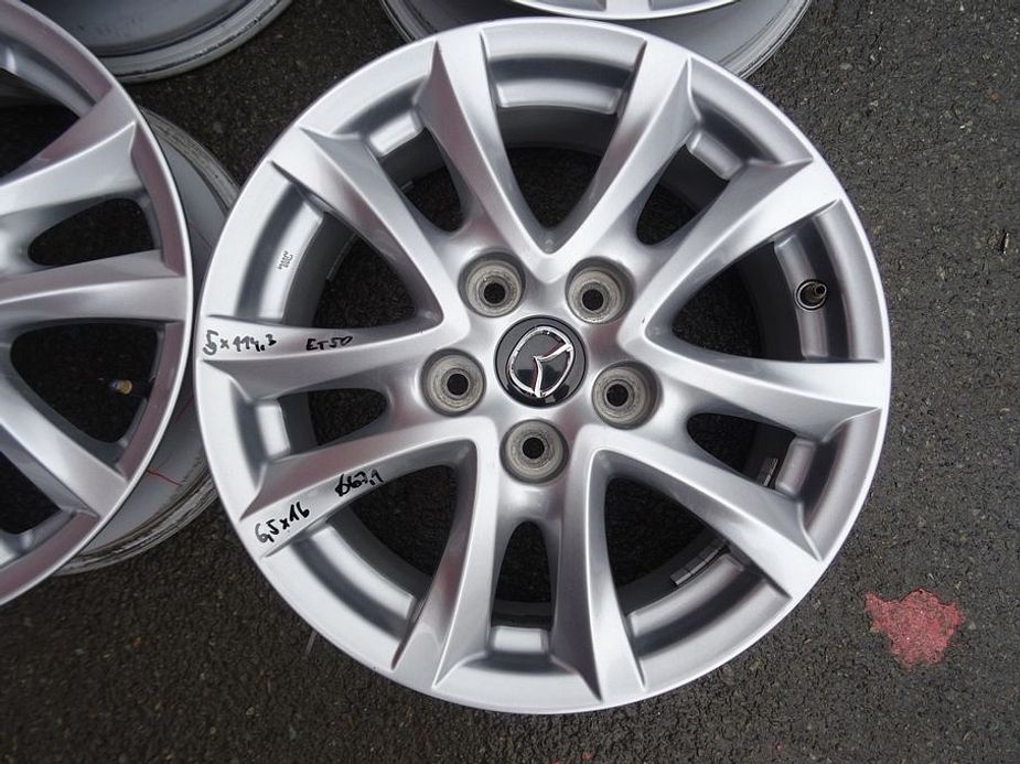 Alu disky origo Mazda, 16", 5x114.3, ET 50, šířka 6,5J - 3