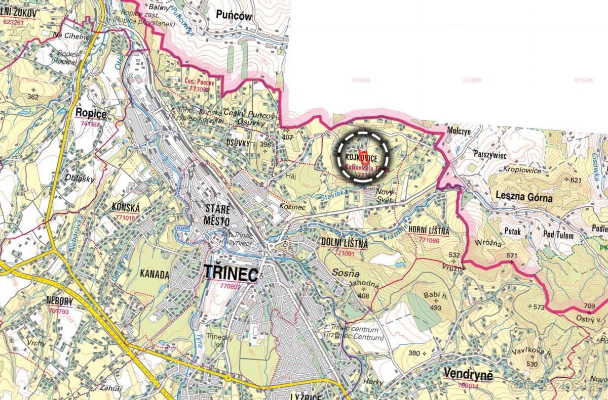 Zemědělská půda, prodej, Kojkovice, Třinec, Frýdek-Místek - 3