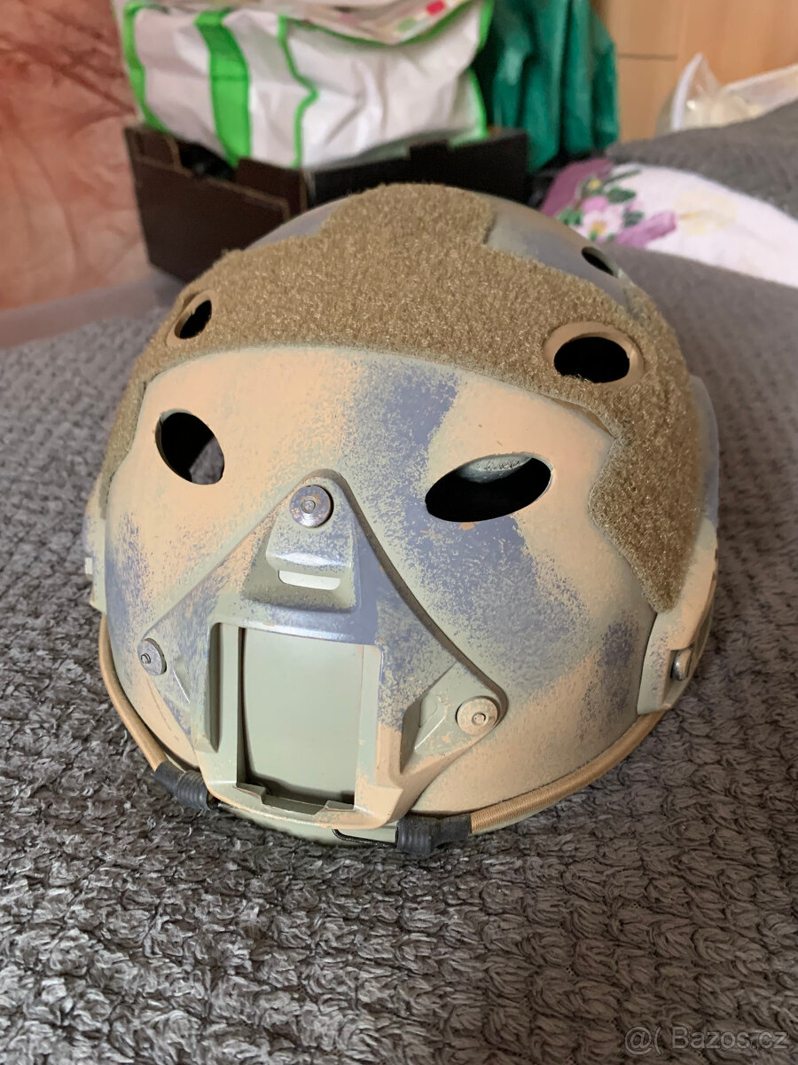 AIRSOFTOVÁ HELMA taktická žíhaná NOVÁ - 3