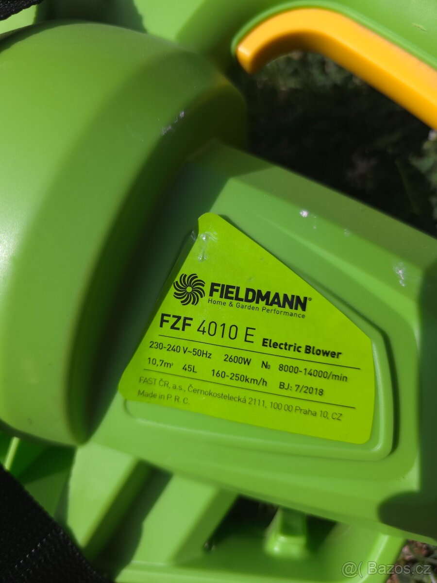 Fukar/vysavač na listí - 3