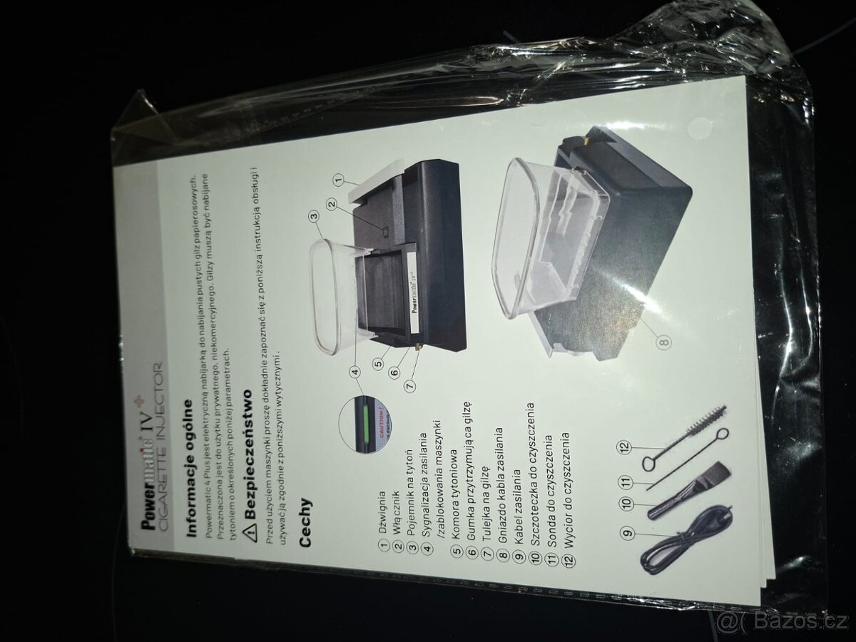 Powermatic elektrická plnička dutinek cigaret - 3