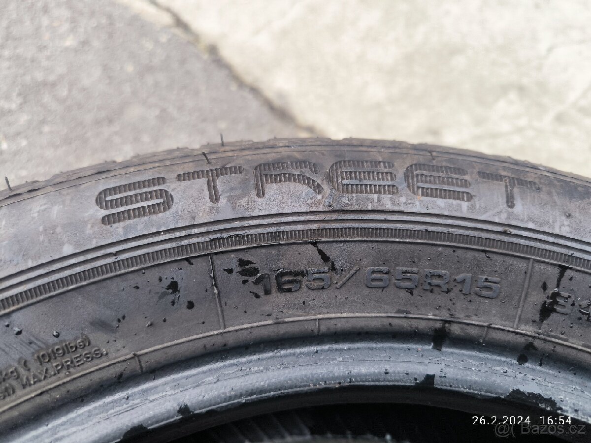 Letní 165/65 R15 Dunlop - 3