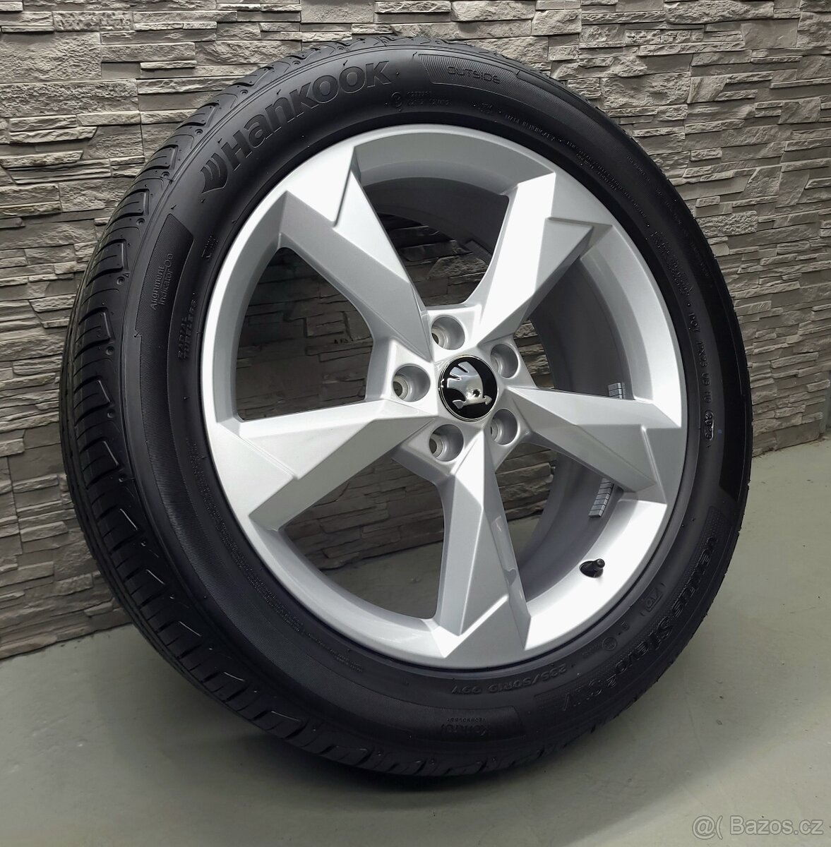 19" Originál Audi Q3 Tiguan Kodiaq 5x112 pneu Hankook - 3