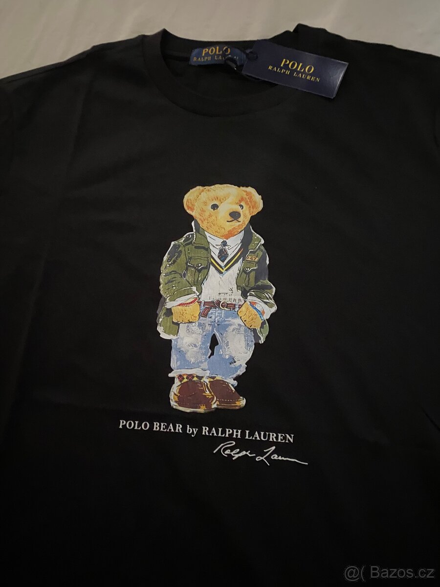 Ralph Lauren pánské triko černé - 3