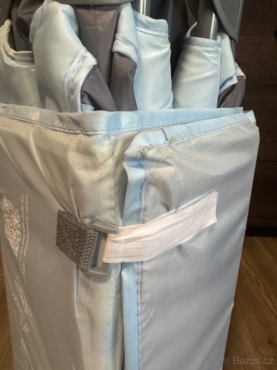 Cestovní postýlka Lupilu šedá - 3