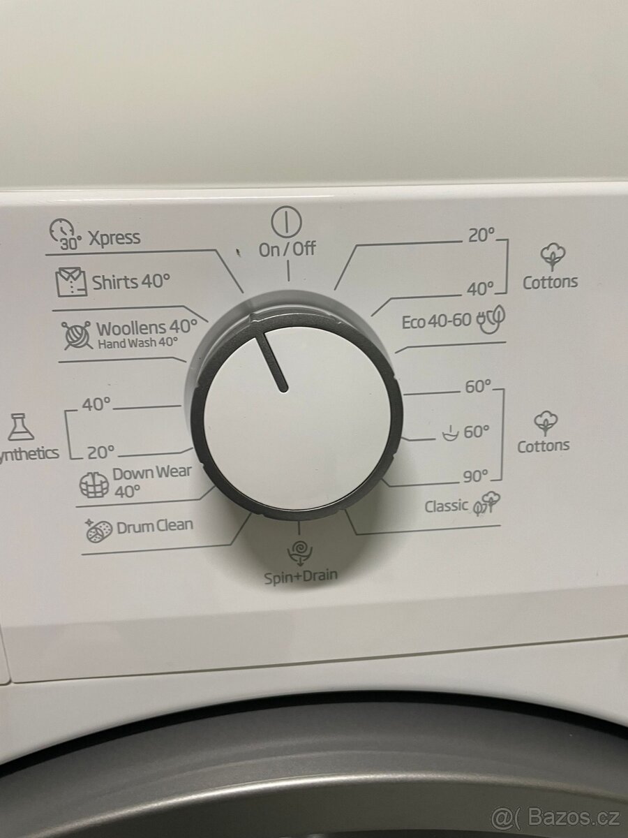 Pračka Beko WUE6611BS. 1000/min. na 6kg. Úzká 44cm. - 3