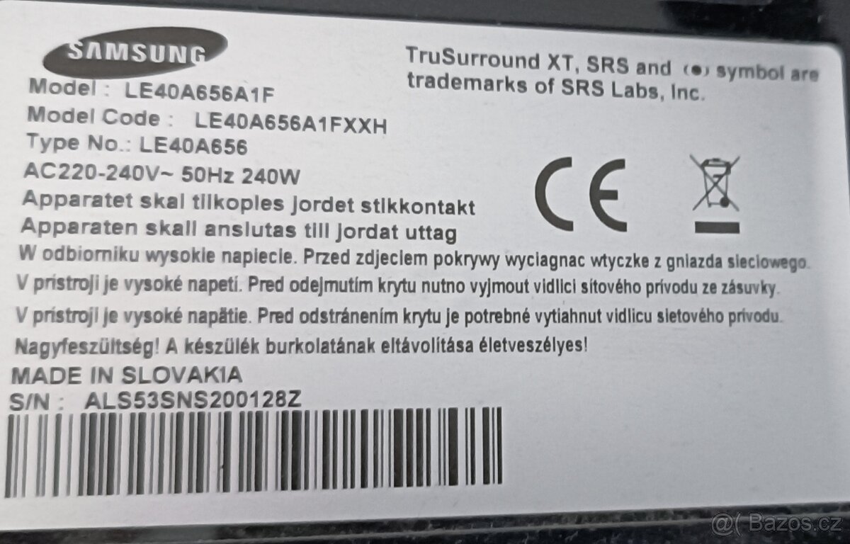 Televize Samsung - 3