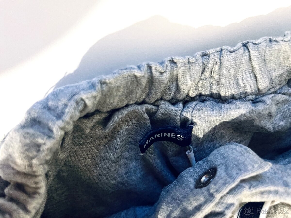 Zateplené tepláky Original Marines, vel. 104/110 - 3