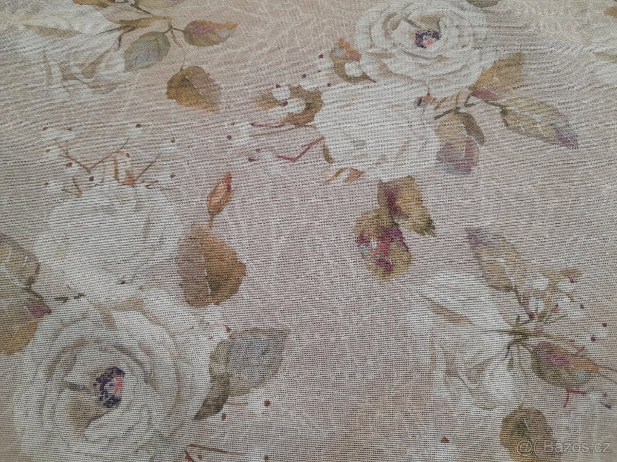 Ubrus.....bílá růže - 3