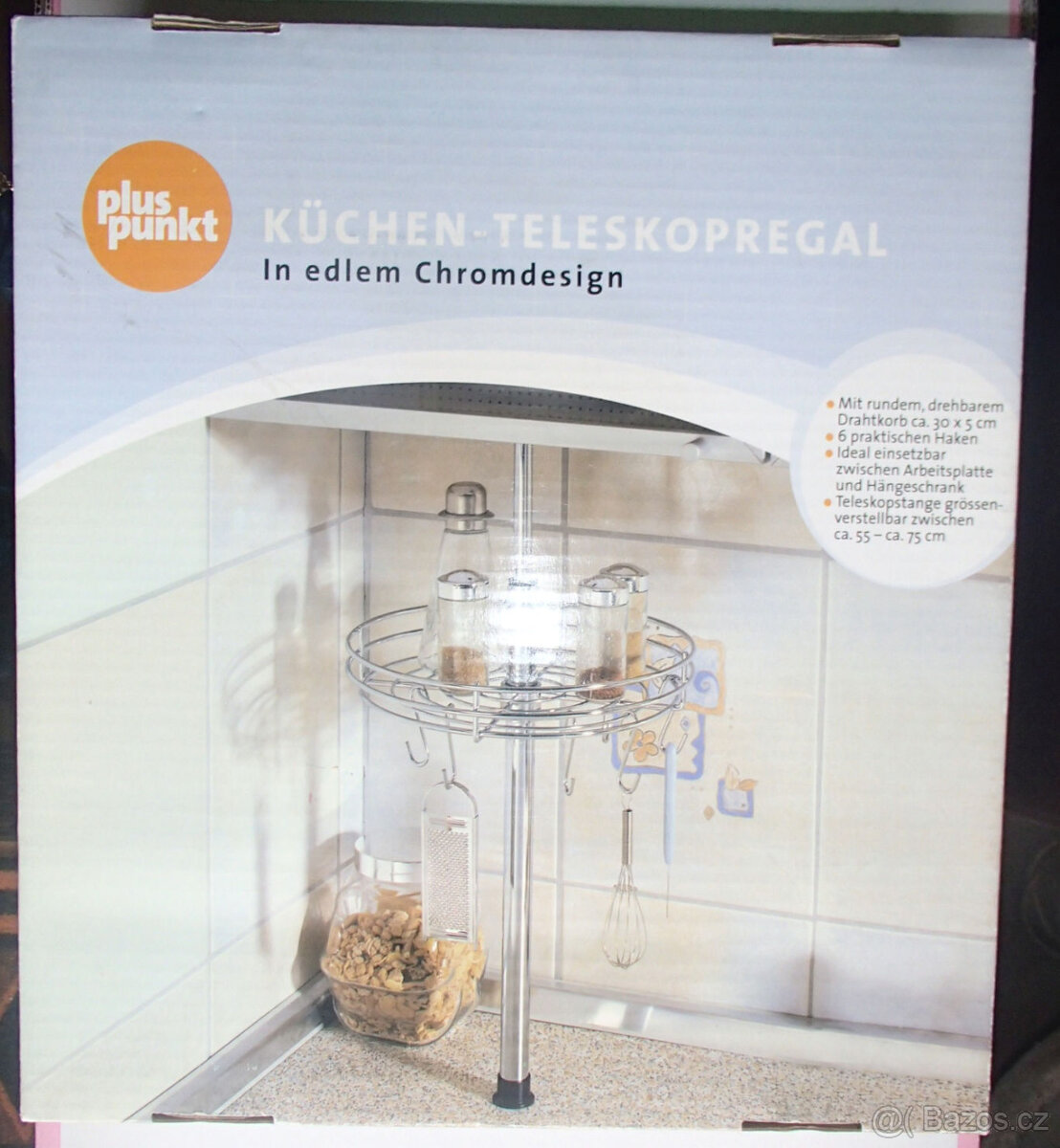 Chromované a drátěné doplňky, nové - 3