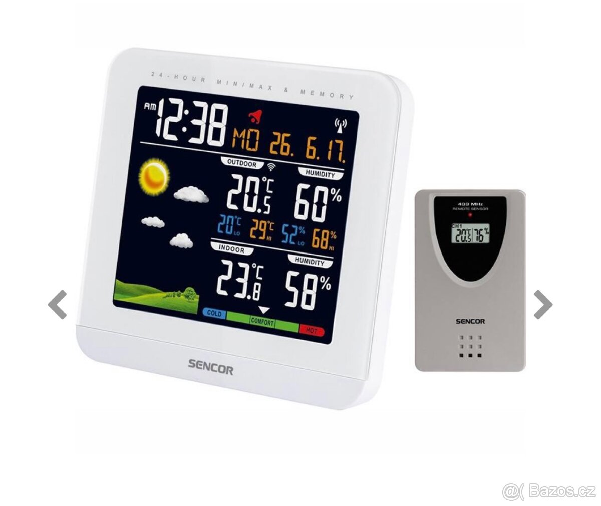 Meteorologická stanice Sencor SWS 5600 bílý - 3