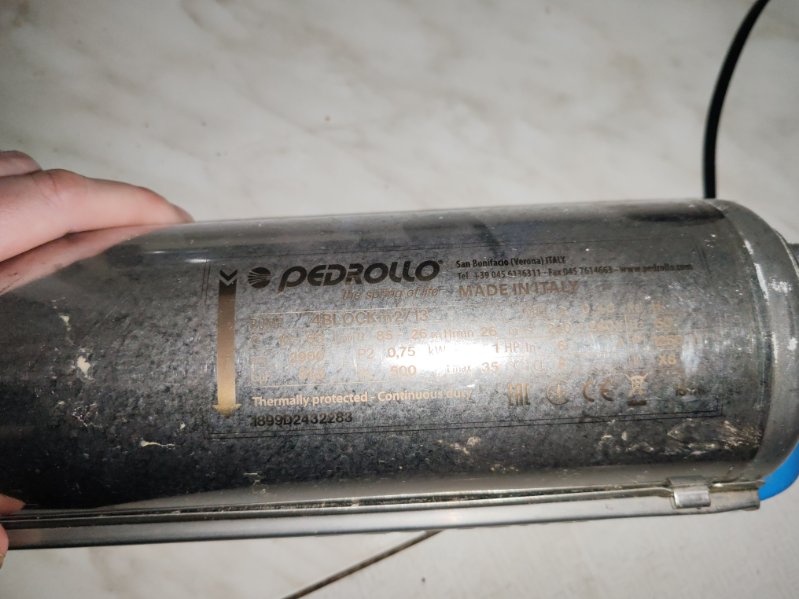 Čerpadlo PEDROLLO 4BLOCKm 2/13 0,75kW - 3