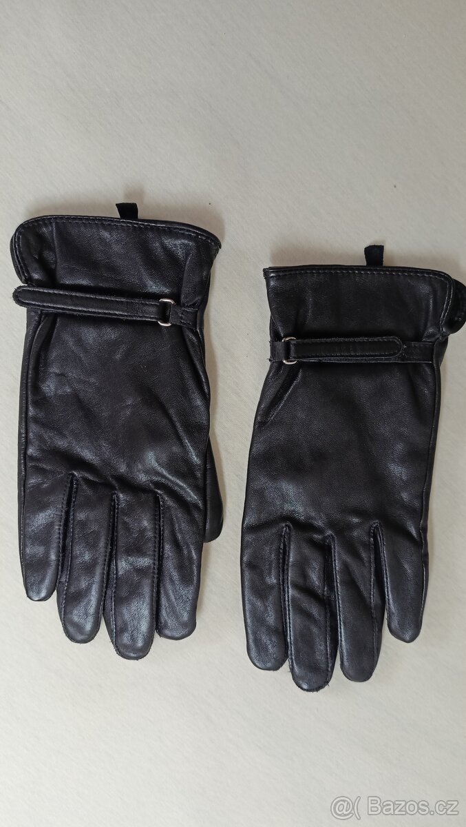 Dámské kožené rukavice vel. 8 - 3