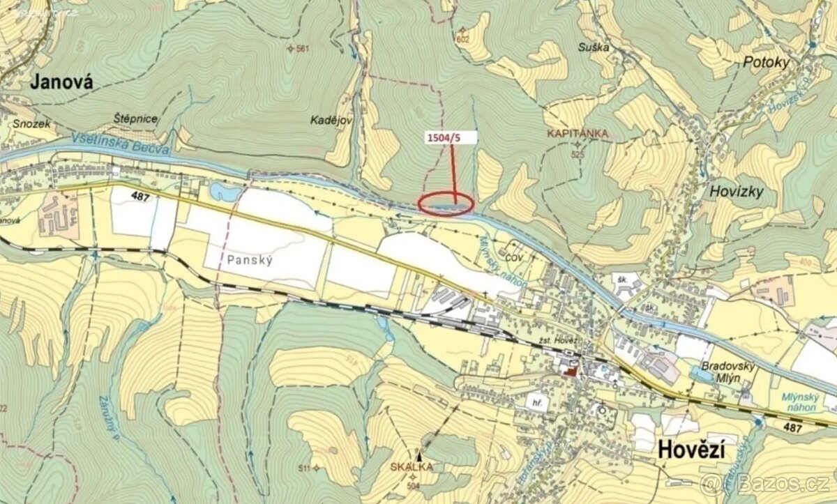 Prodej lesa 2596 m² - 3