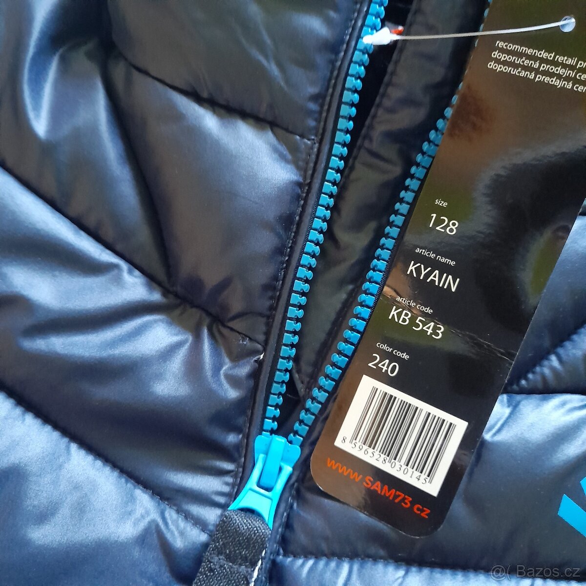 Dětská zimní bunda SAM vel.128 N.o.v.á - 3