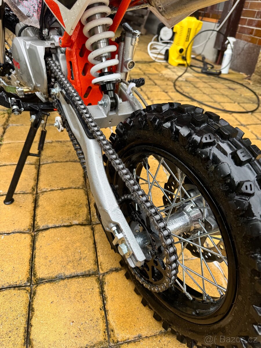 Pitbike Kayo TD125, 10mth, motor jen 3mth