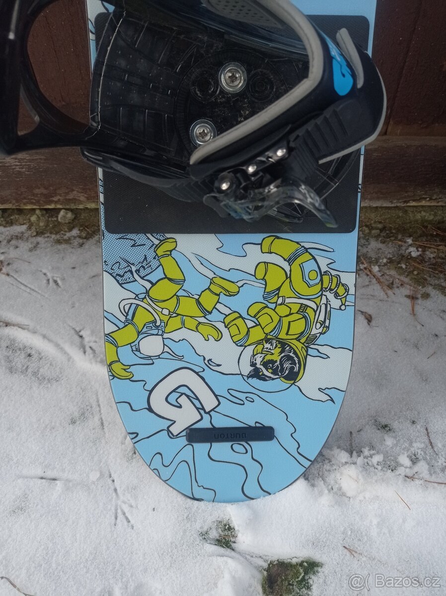 Prodám snowboard set BURTON 110cm - 3