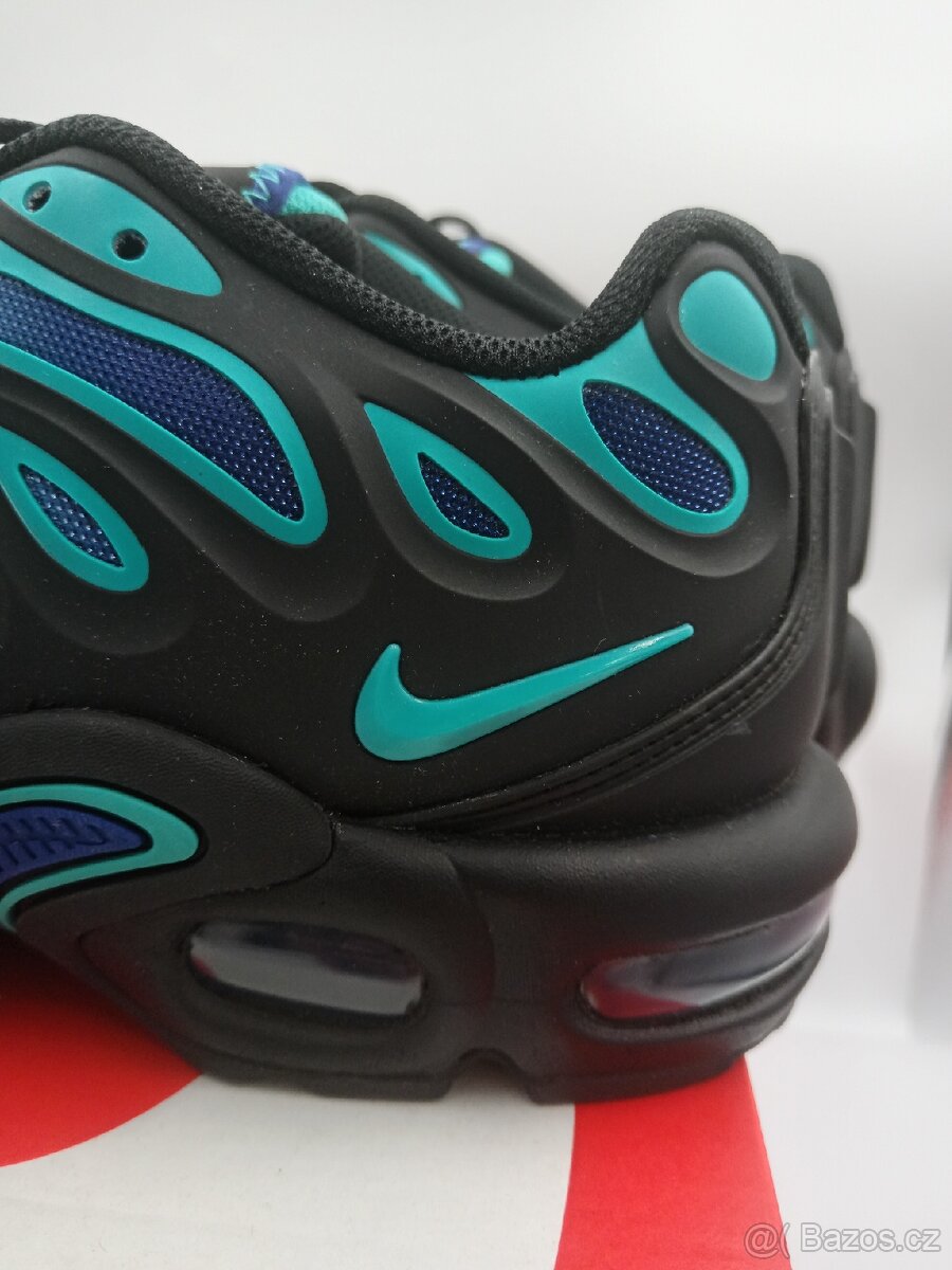 Nike air max plus Drifit Black deep royal Blue - 3