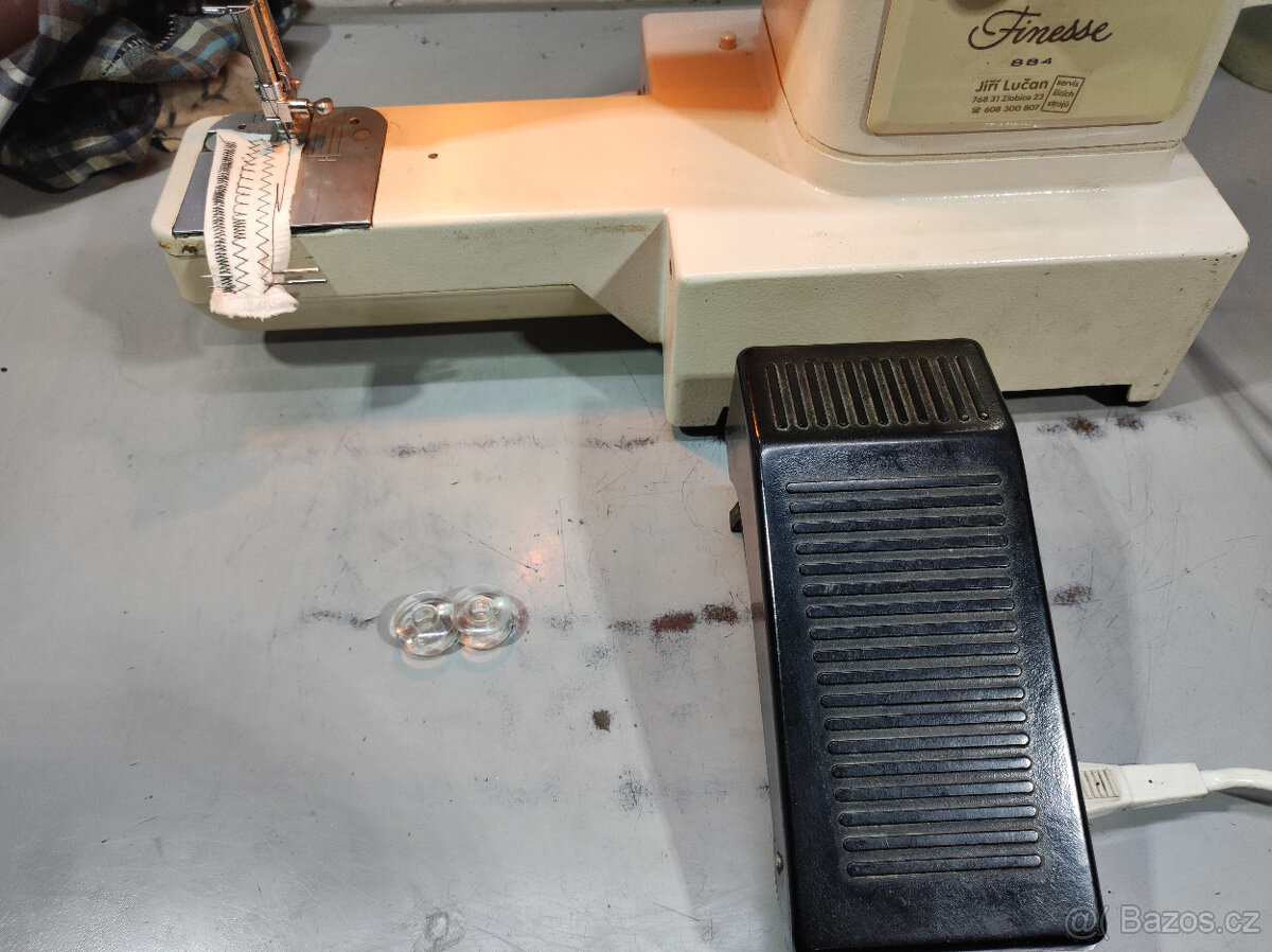Čerstvě seřízený šicví stroj Lucznik Finesse - 3