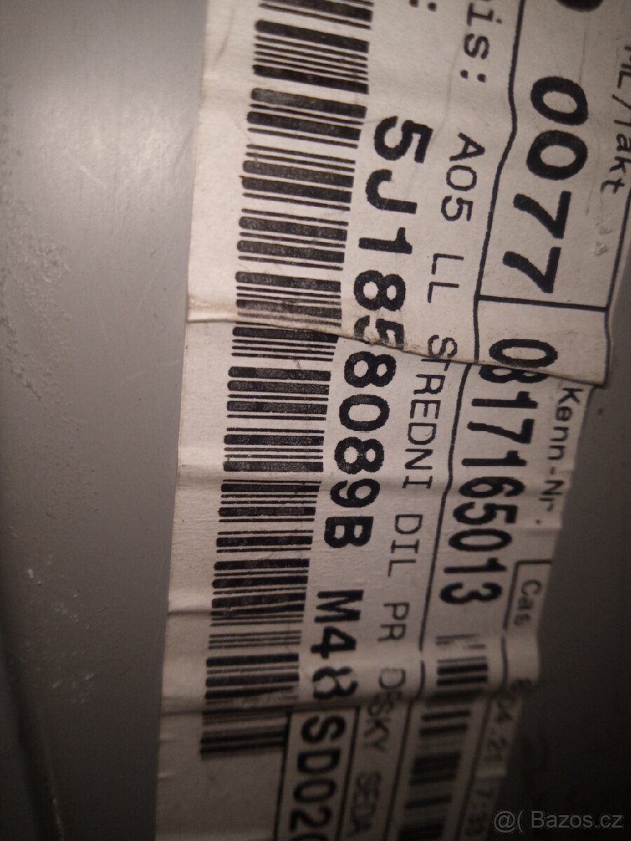 Skoda fabia 2, Roomster stredova konzole radio. - 3