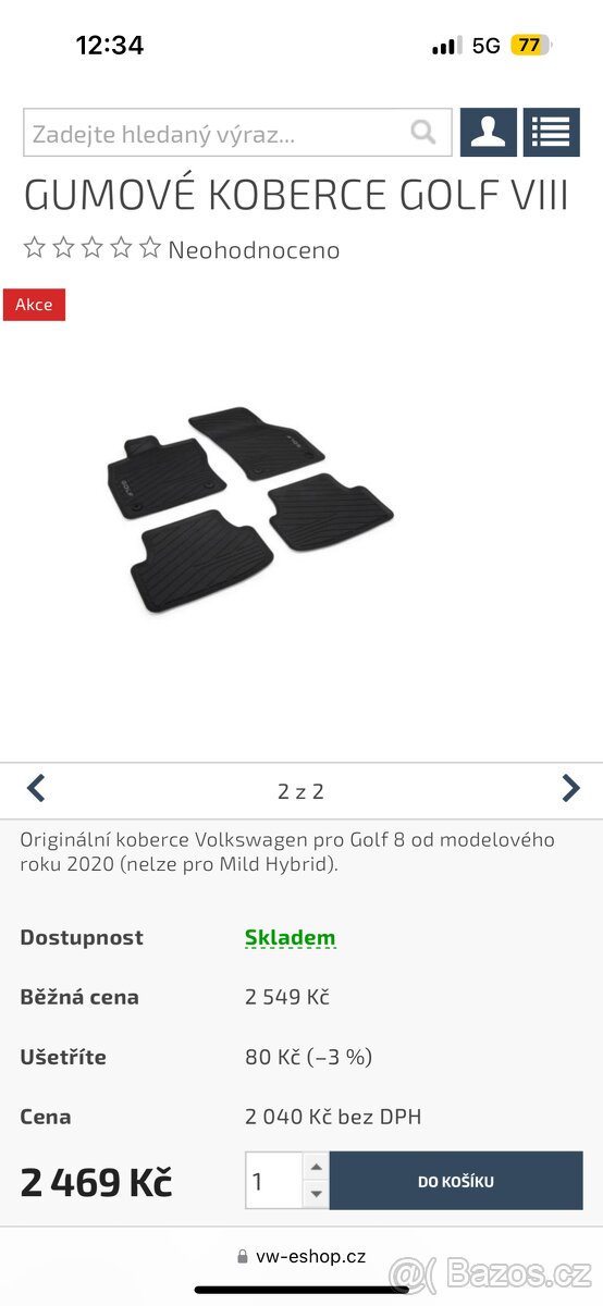 Gumové koberečky + vana do kufru - 3