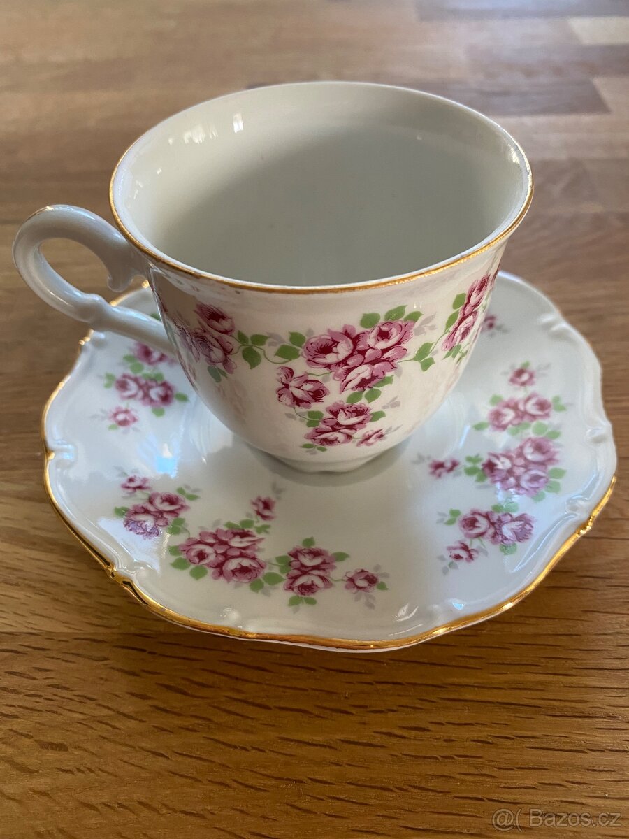 Stará,porcelánová souprava Moritz Zdekauer - 3